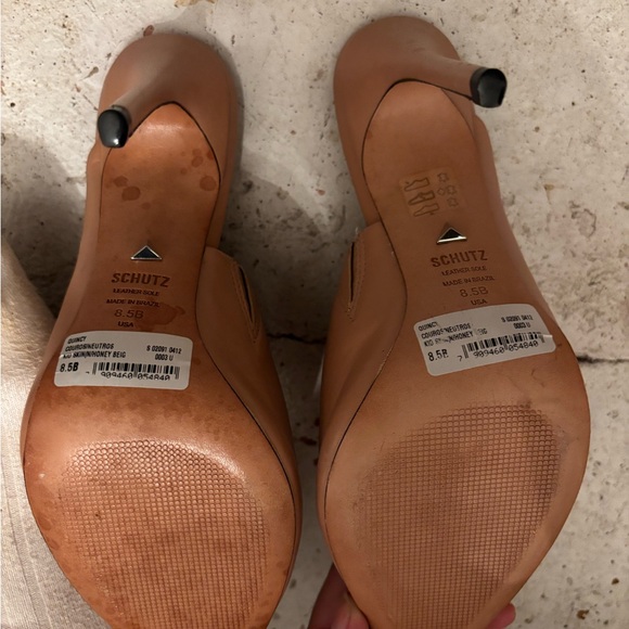 SOLD Schutz Leather Heel 8.5 - Picture 5 of 5